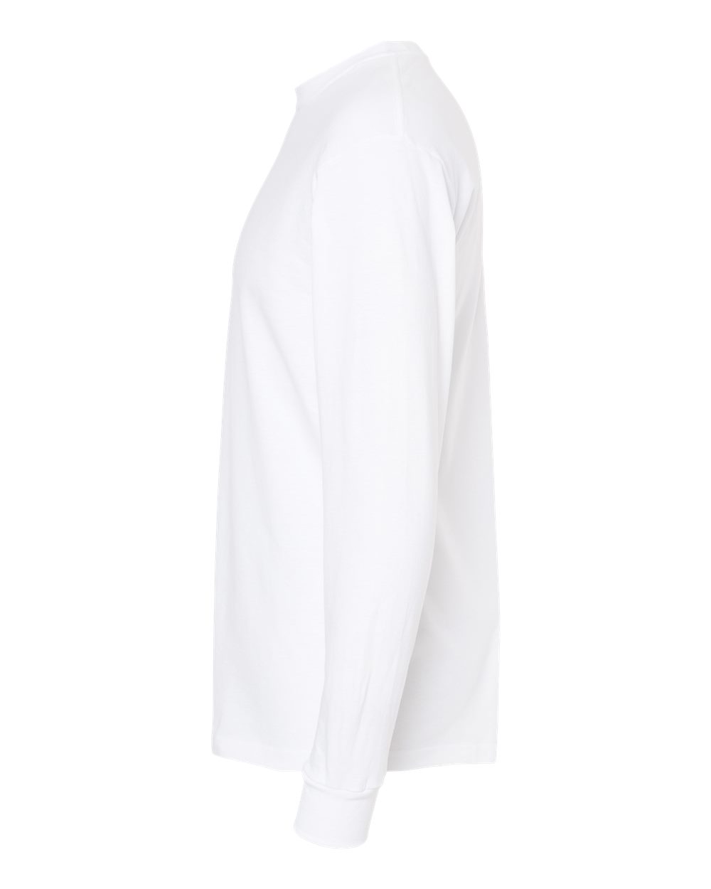 M&O Unisex Gold Soft Touch Long Sleeve T-Shirt - 4820 - 4820M White