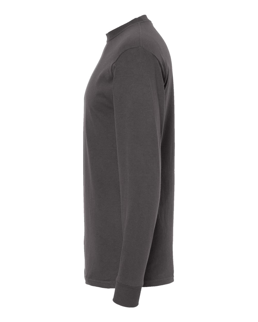 M&O Unisex Gold Soft Touch Long Sleeve T-Shirt - 4820 - 4820M Charcoal