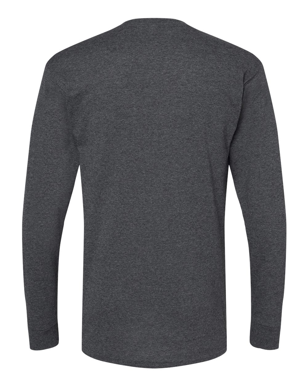 M&O Unisex Gold Soft Touch Long Sleeve T-Shirt - 4820 - 4820M Dark Heather