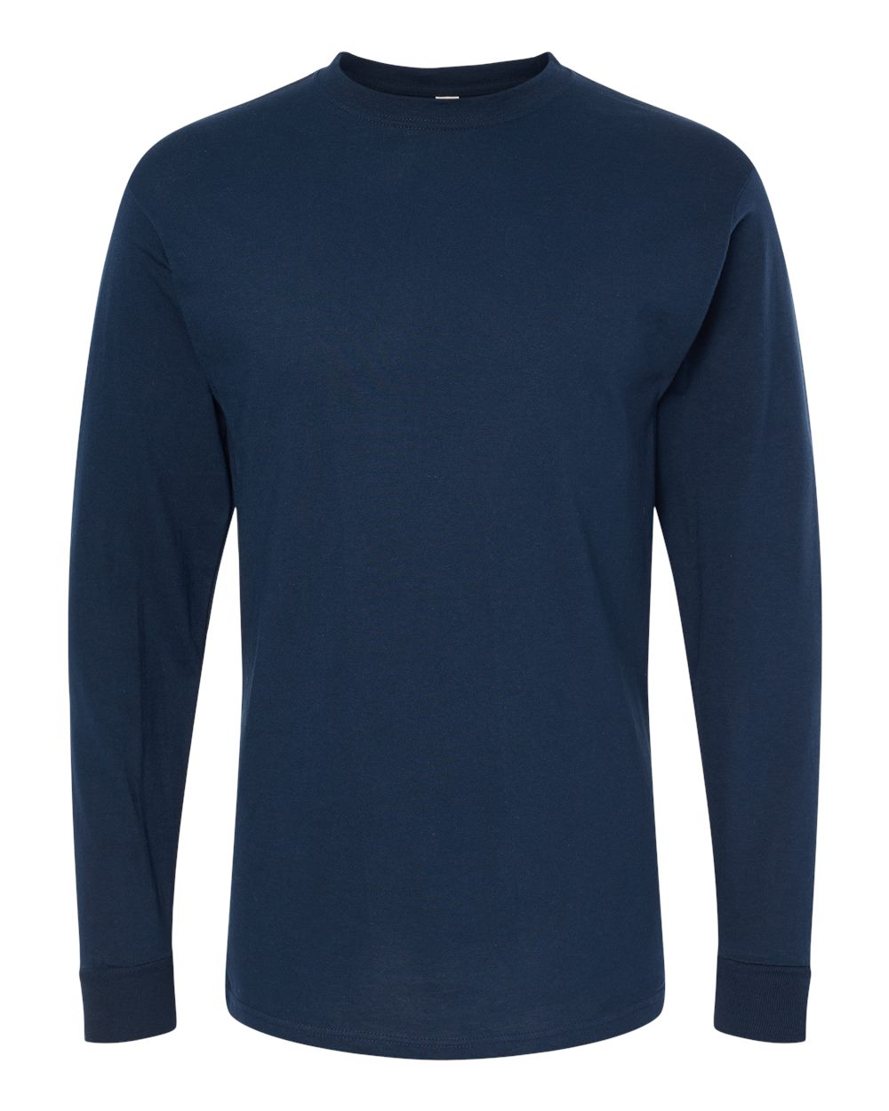 M&O Unisex Gold Soft Touch Long Sleeve T-Shirt - 4820 - 4820M Deep Navy