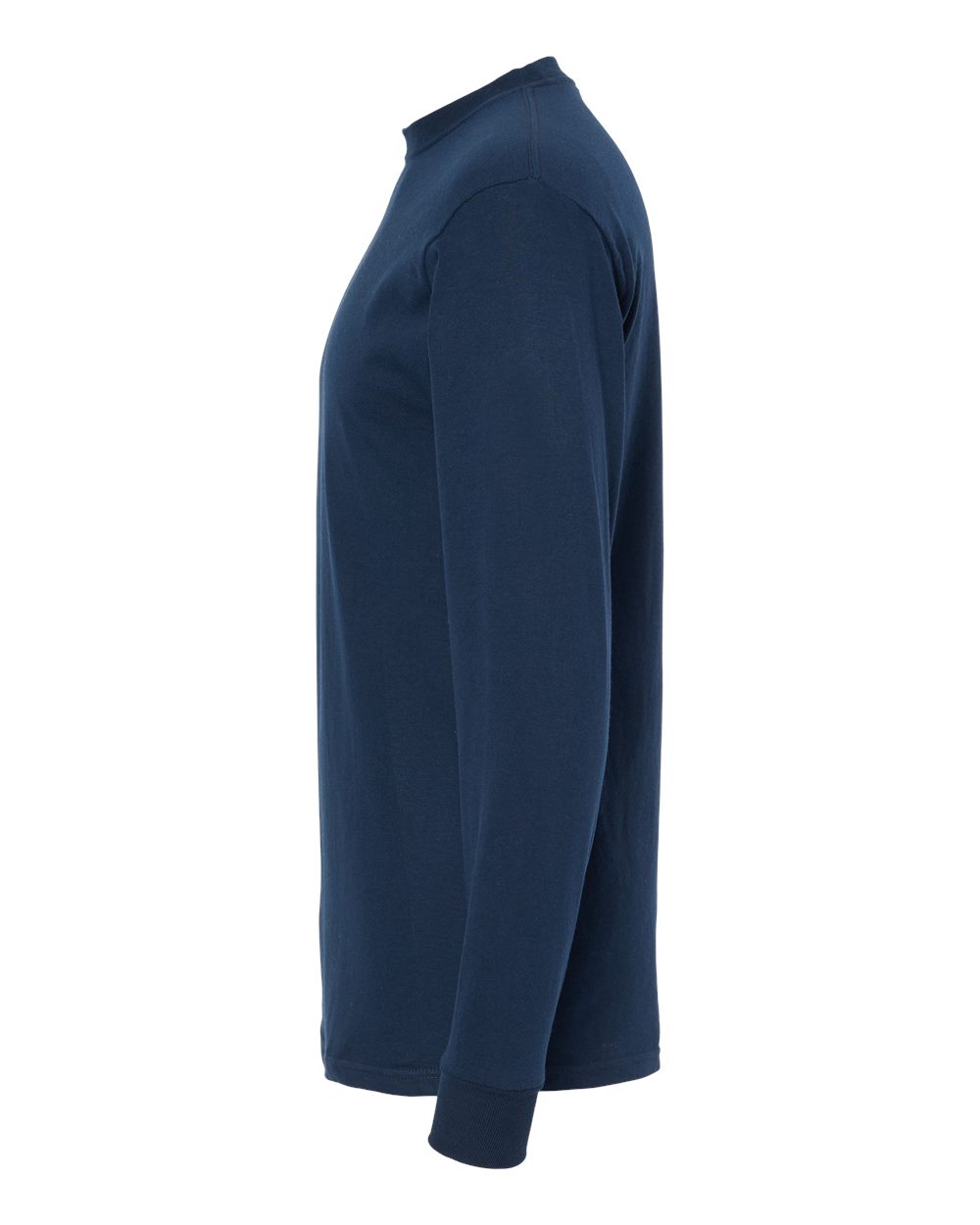 M&O Unisex Gold Soft Touch Long Sleeve T-Shirt - 4820 - 4820M Deep Navy