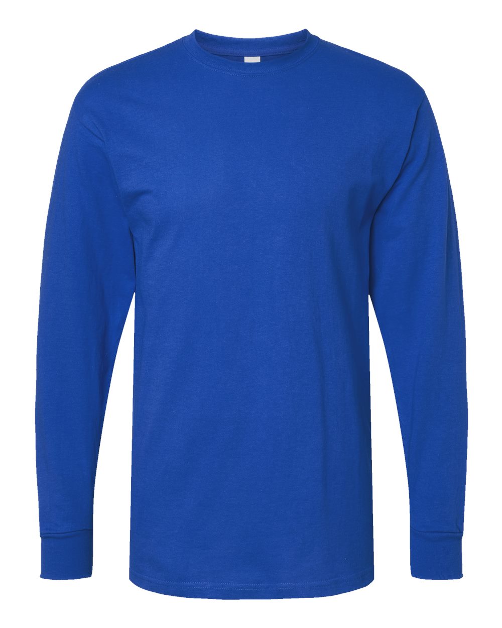 M&O Unisex Gold Soft Touch Long Sleeve T-Shirt - 4820 - 4820M Royal