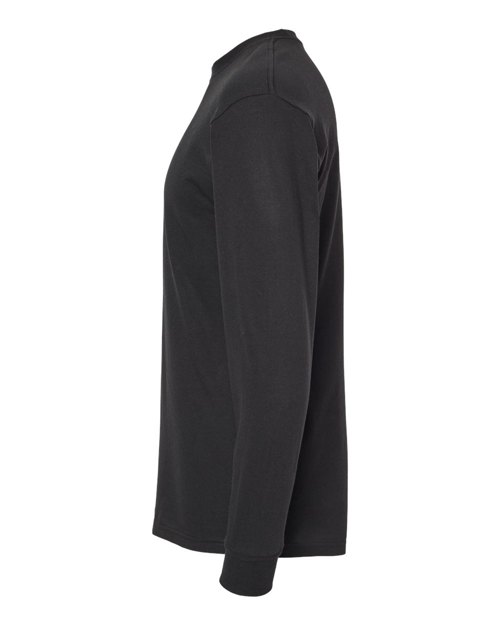 M&O Unisex Gold Soft Touch Long Sleeve T-Shirt - 4820 - 4820M Black