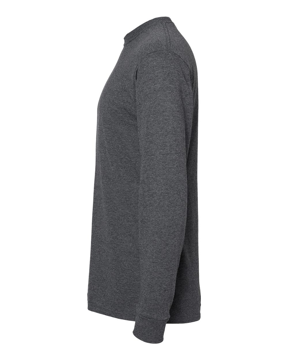 M&O Unisex Gold Soft Touch Long Sleeve T-Shirt - 4820 - 4820M Dark Heather