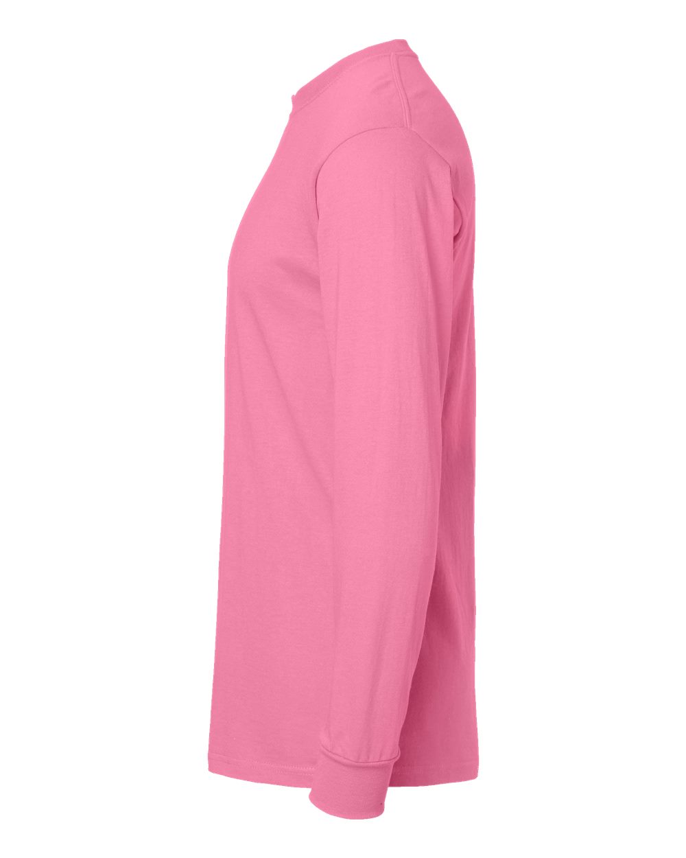 M&O Unisex Gold Soft Touch Long Sleeve T-Shirt - 4820 - 4820M Azalea