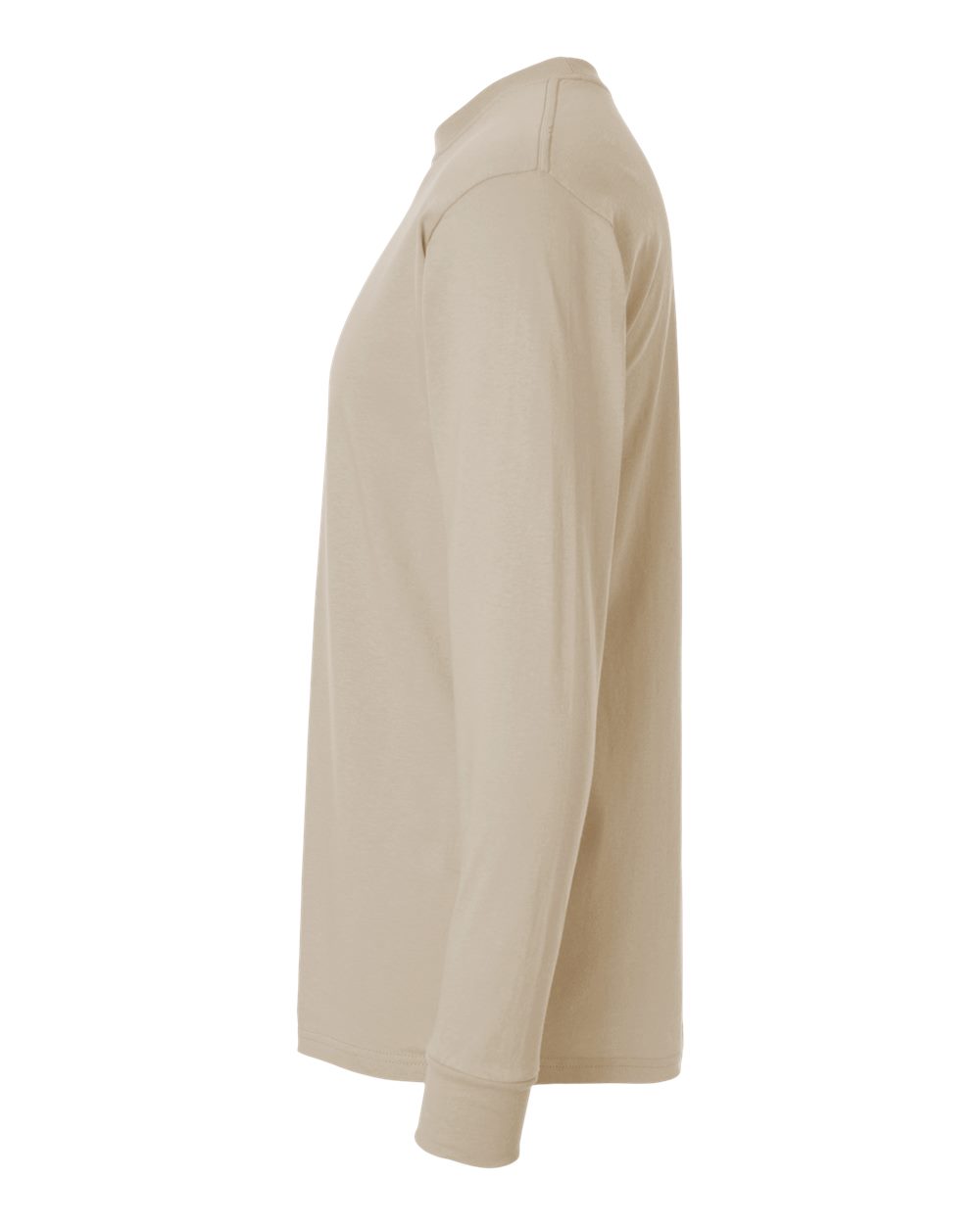 M&O Unisex Gold Soft Touch Long Sleeve T-Shirt - 4820 - 4820M Sand