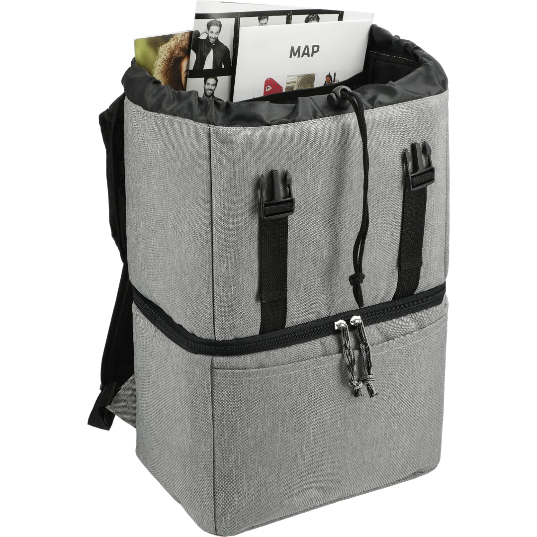 Merchant & Craft Merchant & Craft Revive Recycled Backpack Cooler - 3750-39 Gray