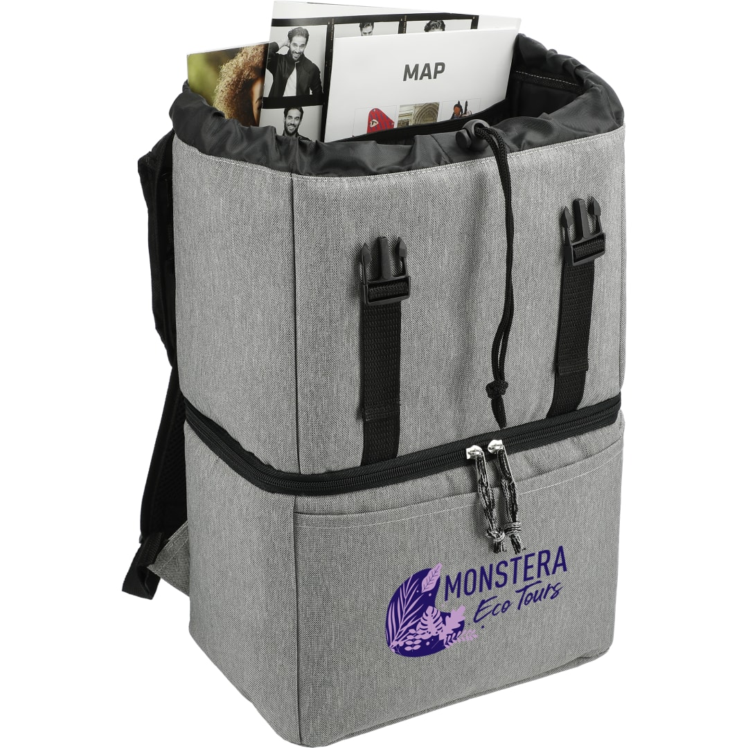 Merchant & Craft Merchant & Craft Revive Recycled Backpack Cooler - 3750-39 Gray