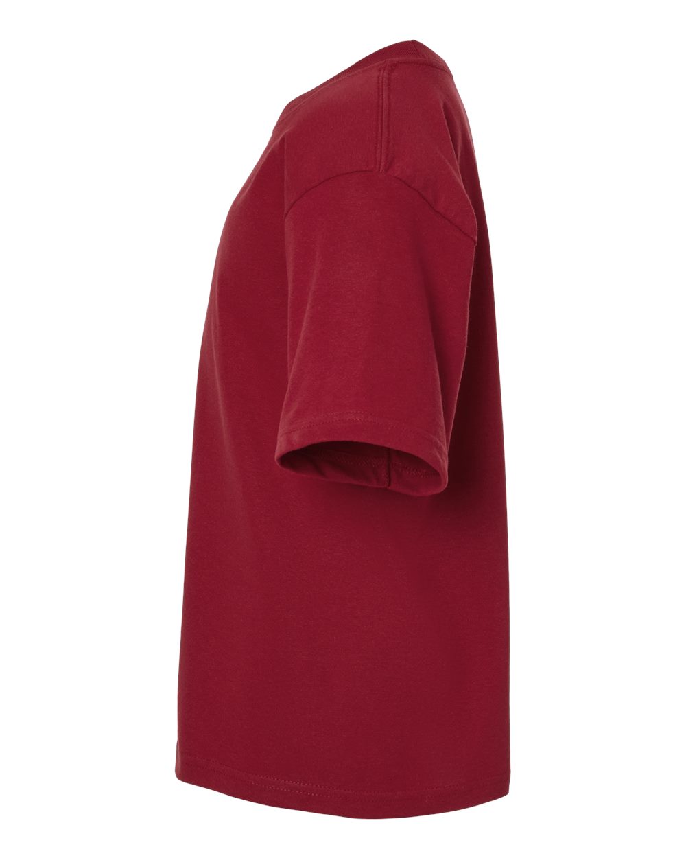 M&O Youth Gold Soft Touch T-Shirt - 4850 - 4850M Cardinal Red