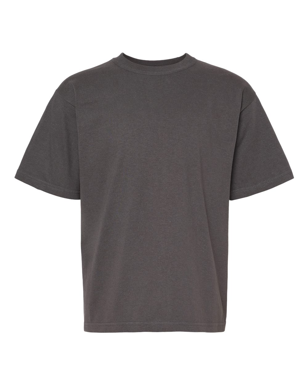 M&O Youth Gold Soft Touch T-Shirt - 4850 - 4850M Charcoal