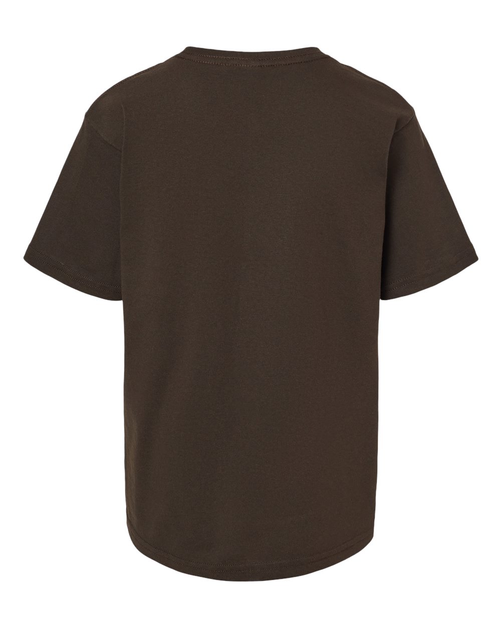 M&O Youth Gold Soft Touch T-Shirt - 4850 - 4850M Chocolate