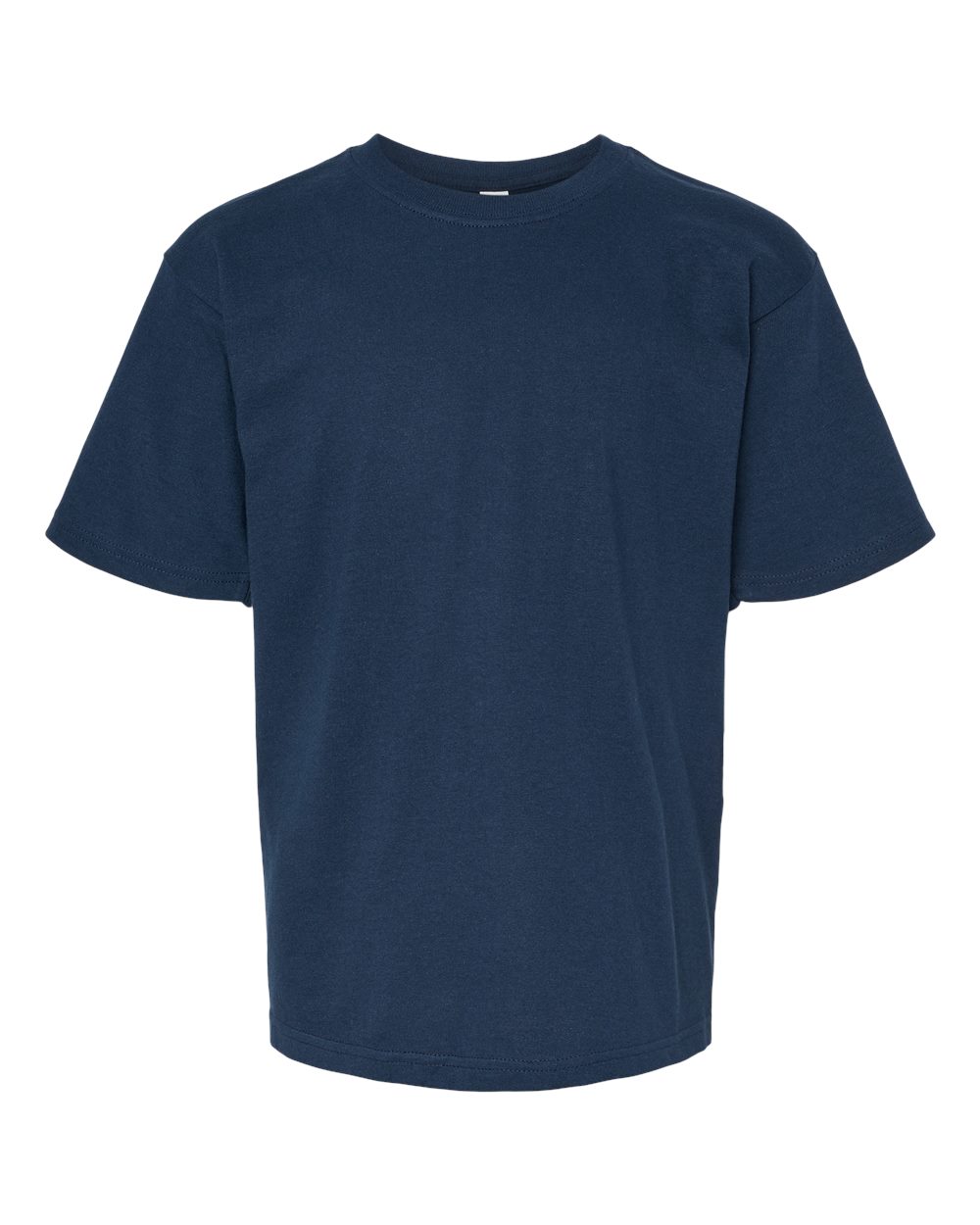 M&O Youth Gold Soft Touch T-Shirt - 4850 - 4850M Deep Navy