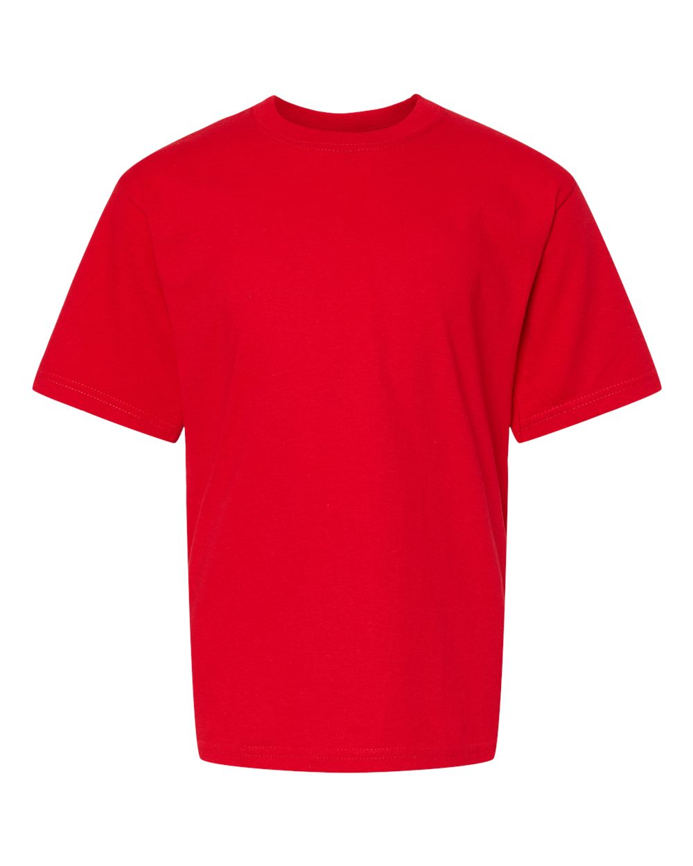 M&O Youth Gold Soft Touch T-Shirt - 4850 - 4850M Deep Red