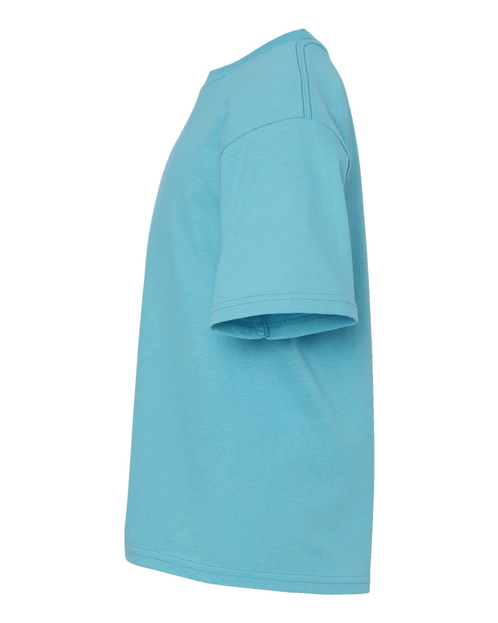 M&O Youth Gold Soft Touch T-Shirt - 4850 - 4850M Diving Blue