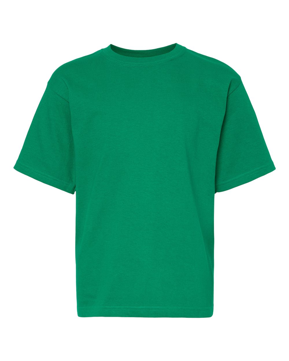 M&O Youth Gold Soft Touch T-Shirt - 4850 - 4850M Fine Kelly Green