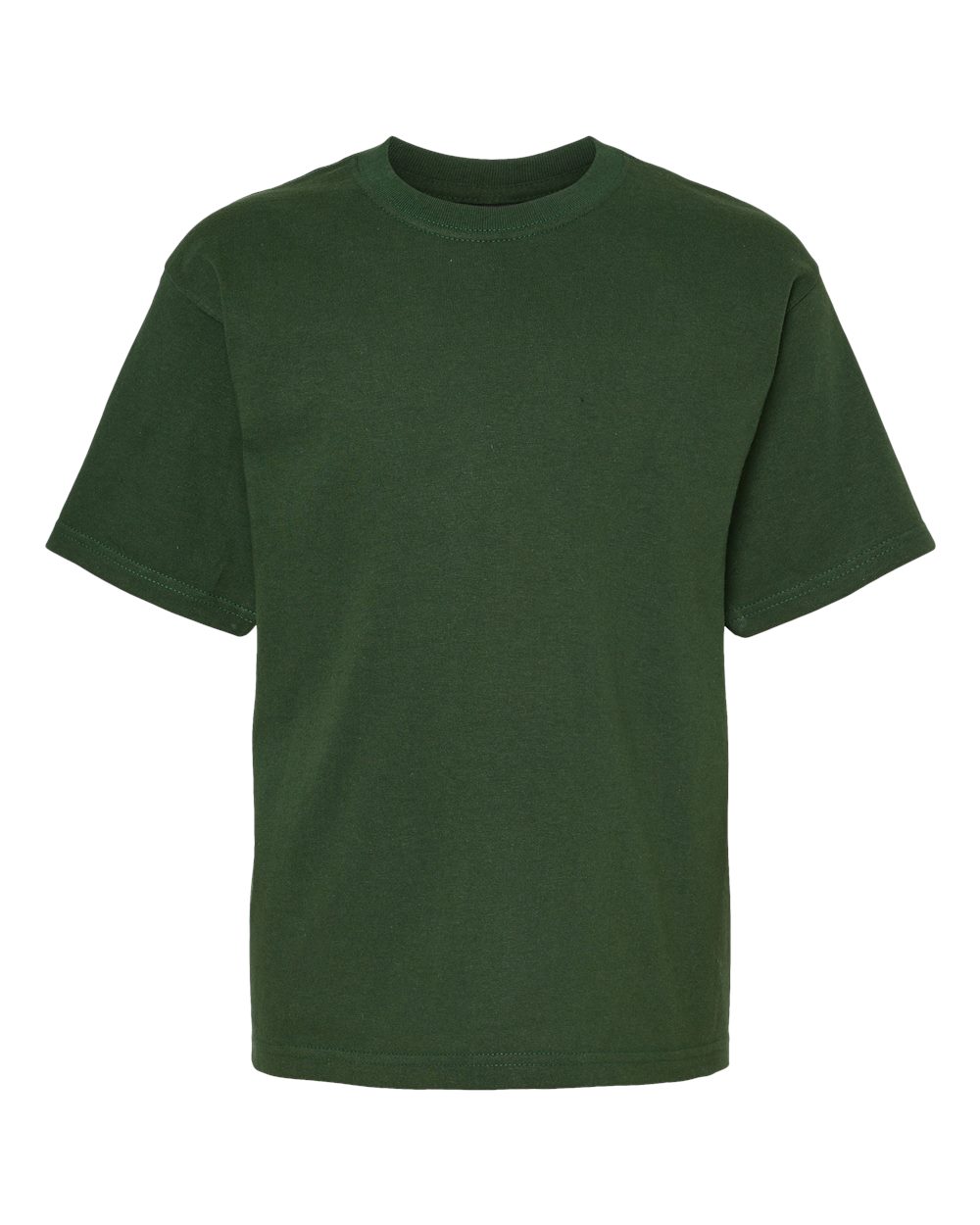 M&O Youth Gold Soft Touch T-Shirt - 4850 - 4850M Forest Green
