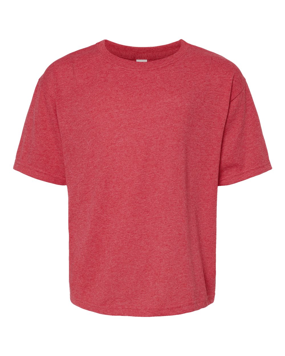 M&O Youth Gold Soft Touch T-Shirt - 4850 - 4850M Heather Red