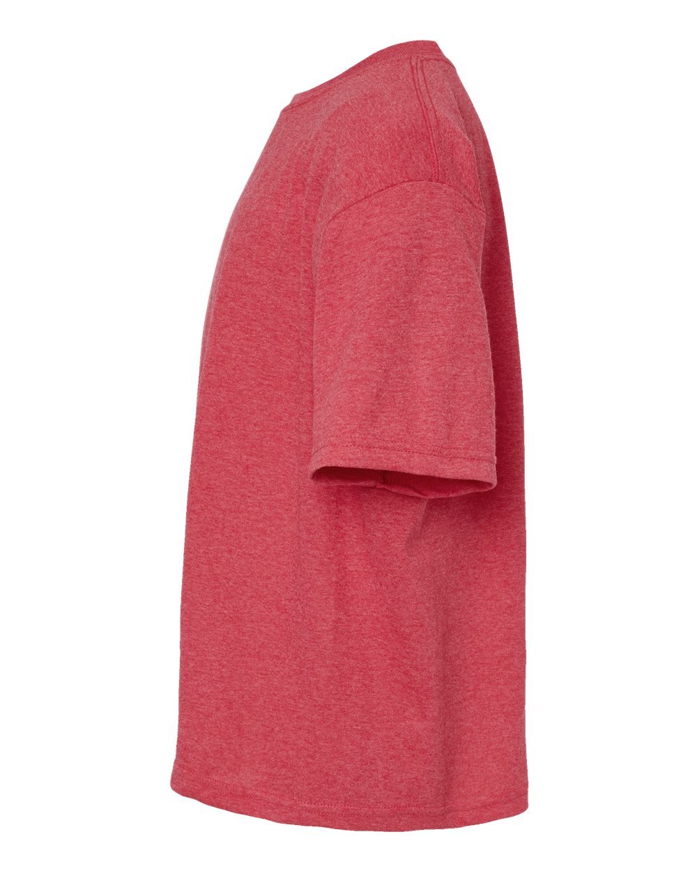 M&O Youth Gold Soft Touch T-Shirt - 4850 - 4850M Heather Red