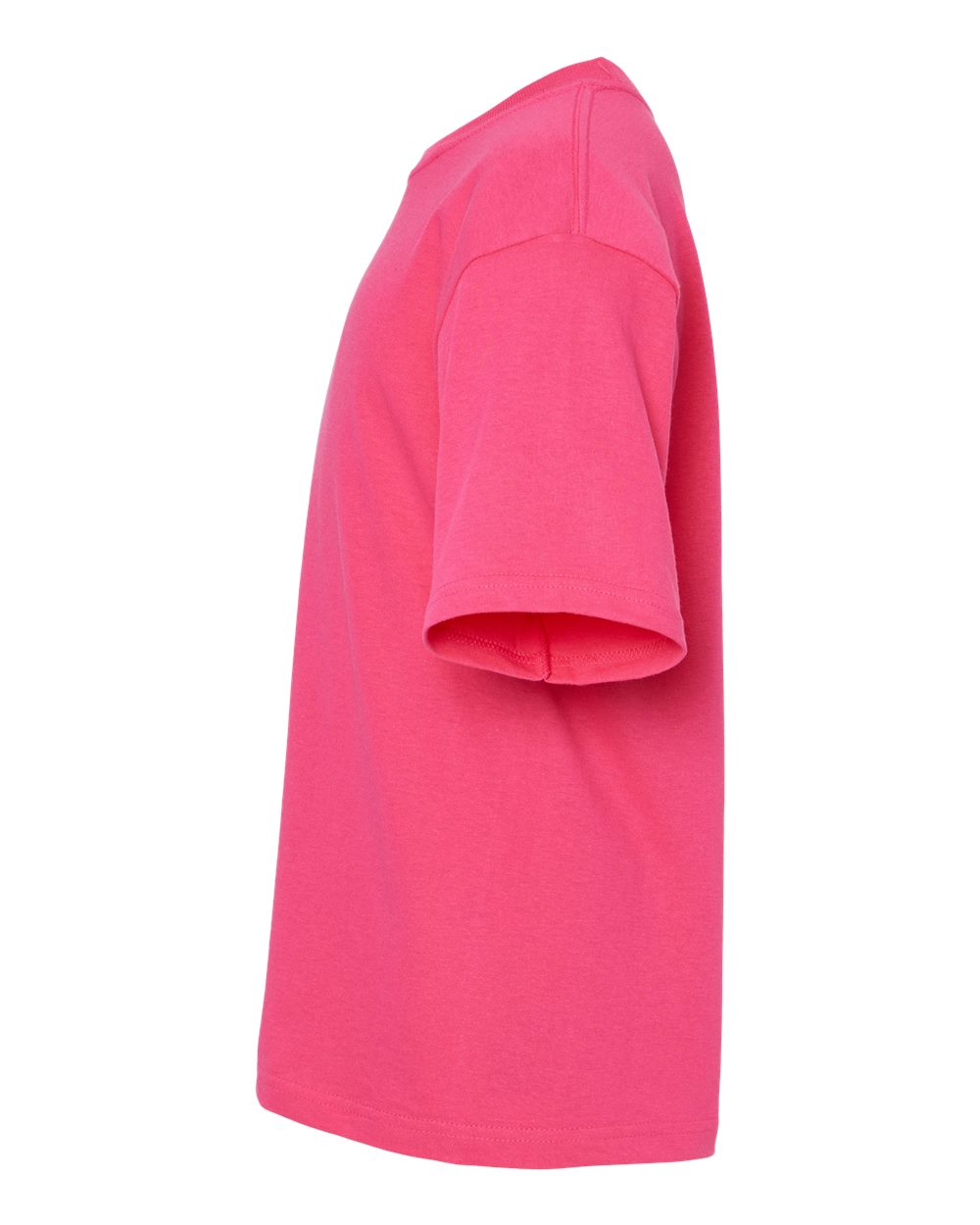 M&O Youth Gold Soft Touch T-Shirt - 4850 - 4850M Heliconia