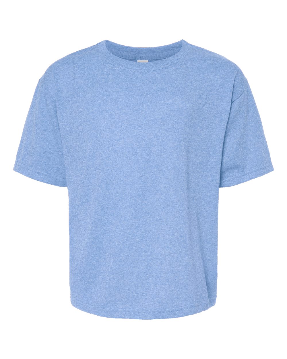 M&O Youth Gold Soft Touch T-Shirt - 4850 - 4850M Light Blue Heather