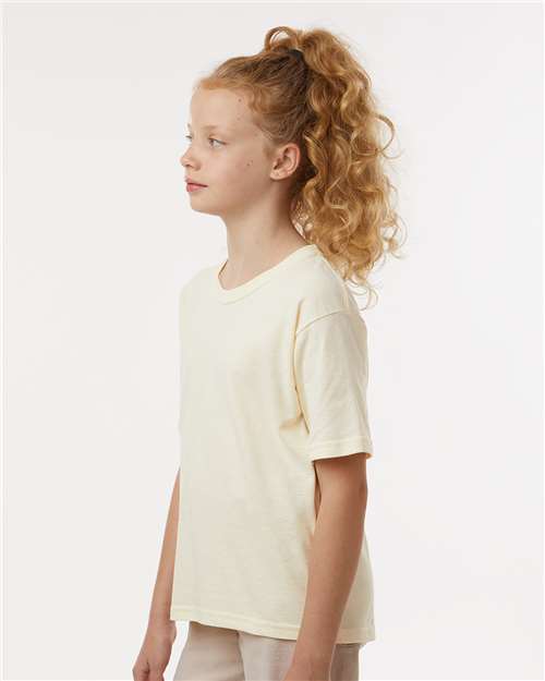 M&O Youth Gold Soft Touch T-Shirt - 4850 - 4850M Natural