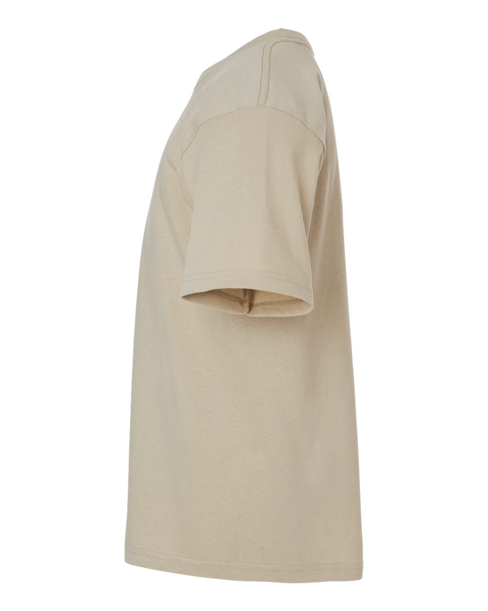 M&O Youth Gold Soft Touch T-Shirt - 4850 - 4850M Sand