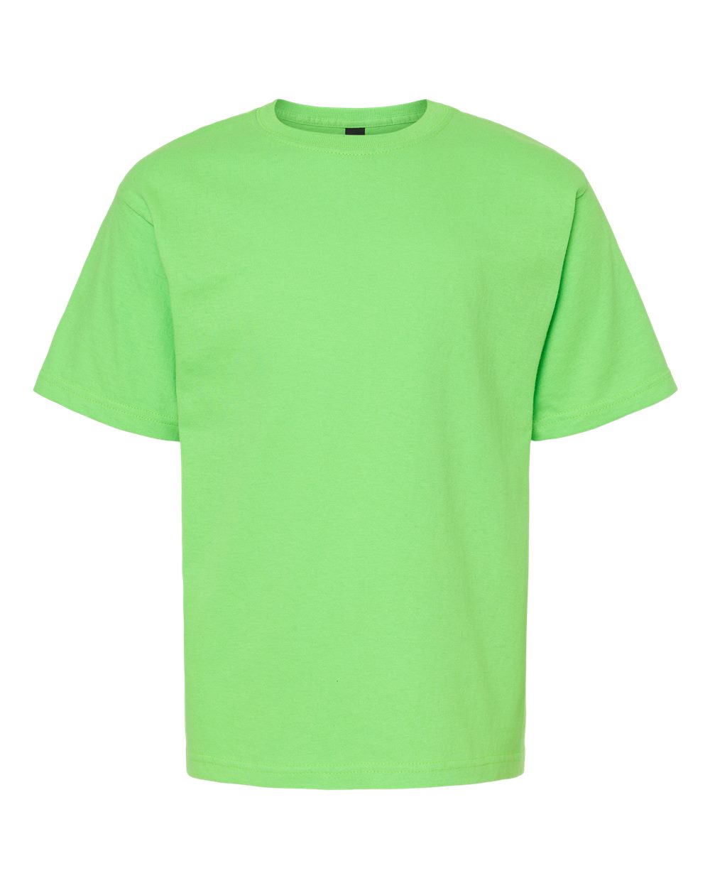 M&O Youth Gold Soft Touch T-Shirt - 4850 - 4850M Vivid Lime