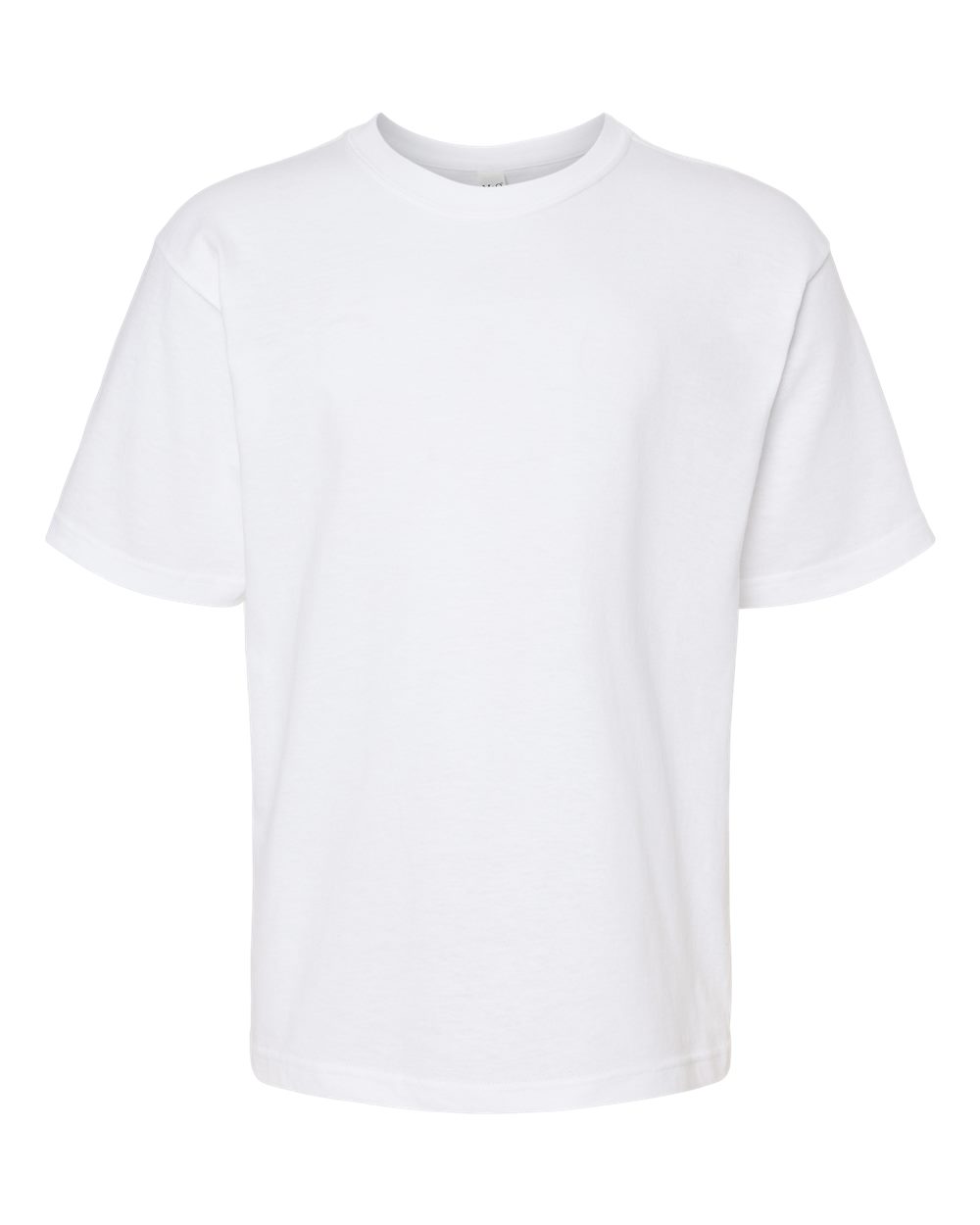 M&O Youth Gold Soft Touch T-Shirt - 4850 - 4850M White