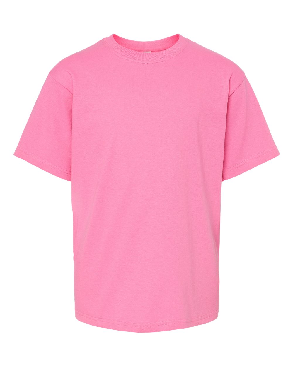 M&O Youth Gold Soft Touch T-Shirt - 4850 - 4850M Azalea