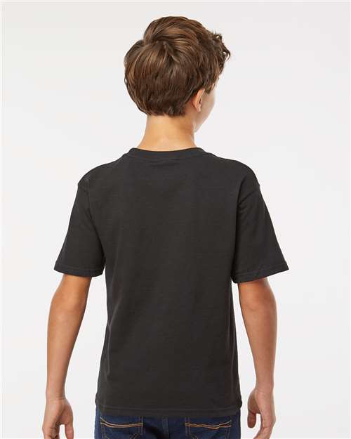 M&O Youth Gold Soft Touch T-Shirt - 4850 - 4850M Black
