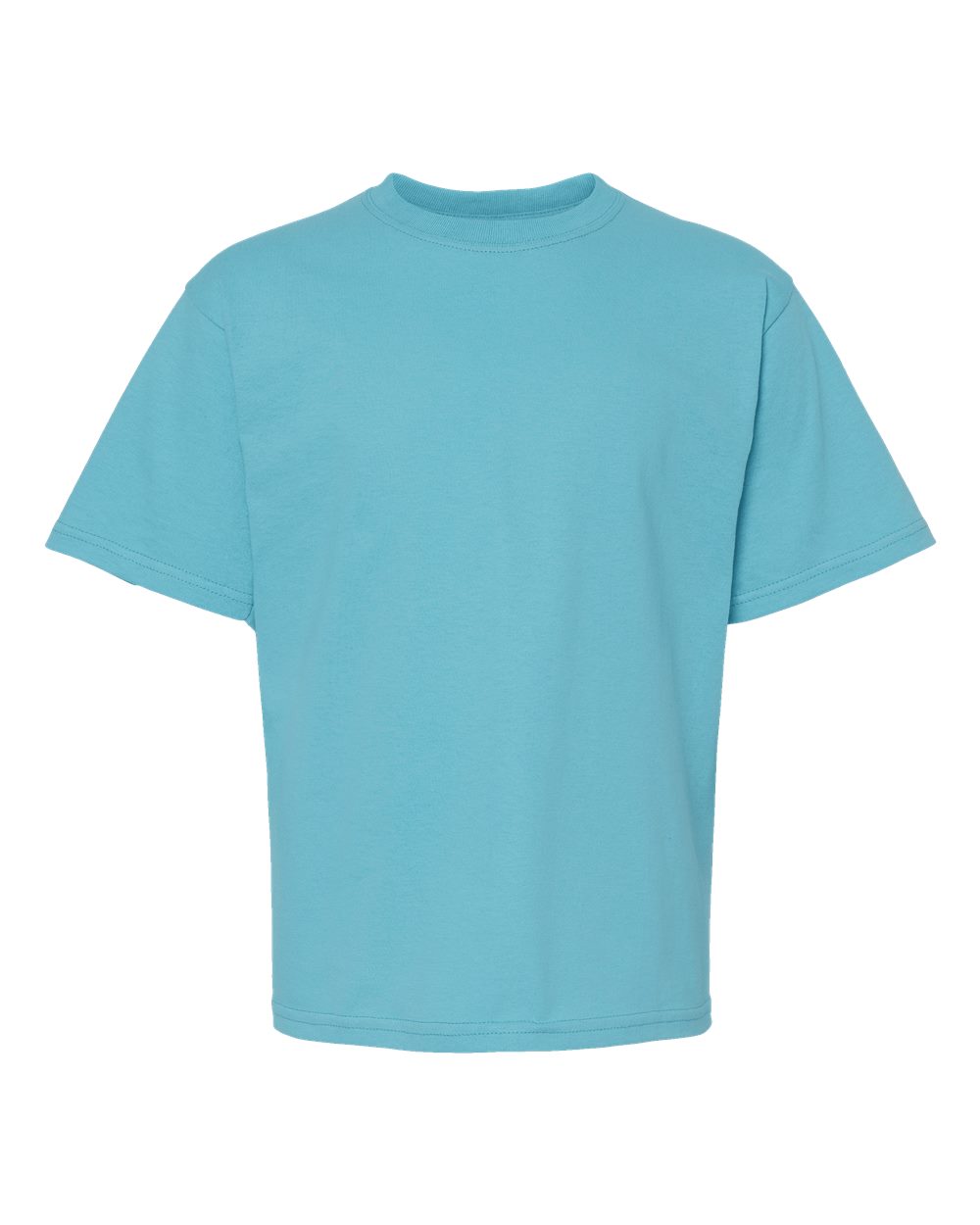 M&O Youth Gold Soft Touch T-Shirt - 4850 - 4850M Diving Blue