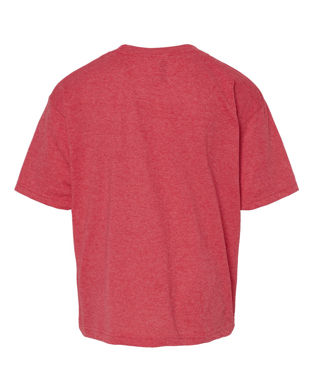 M&O Youth Gold Soft Touch T-Shirt - 4850 - 4850M Heather Red