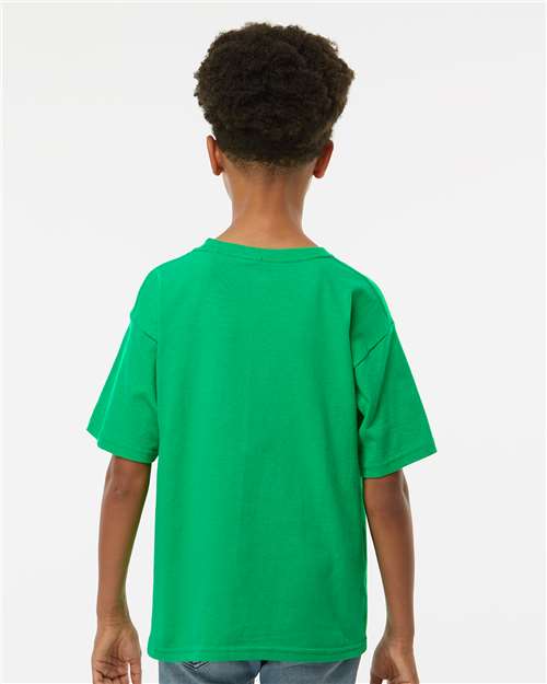 M&O Youth Gold Soft Touch T-Shirt - 4850 - 4850M Irish Green