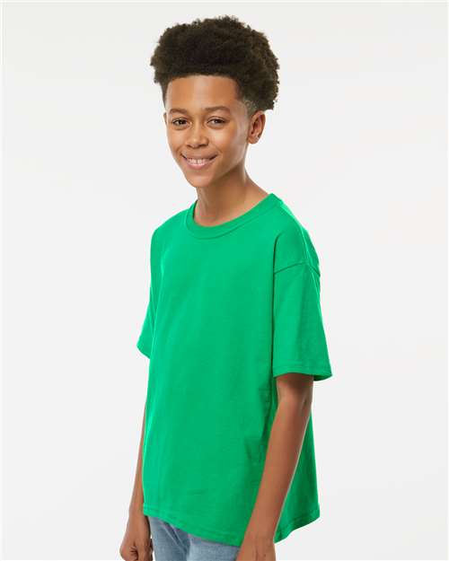 M&O Youth Gold Soft Touch T-Shirt - 4850 - 4850M Irish Green
