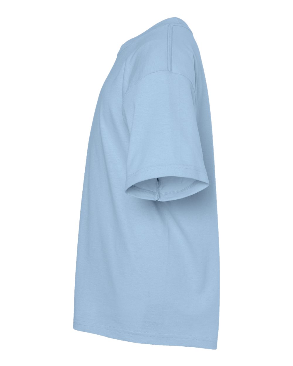 M&O Youth Gold Soft Touch T-Shirt - 4850 - 4850M Light Blue