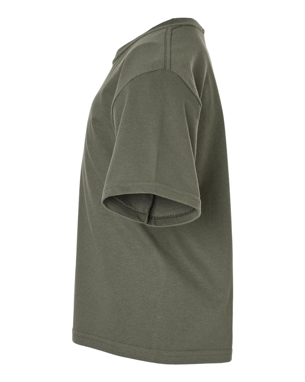 M&O Youth Gold Soft Touch T-Shirt - 4850 - 4850M Military Green