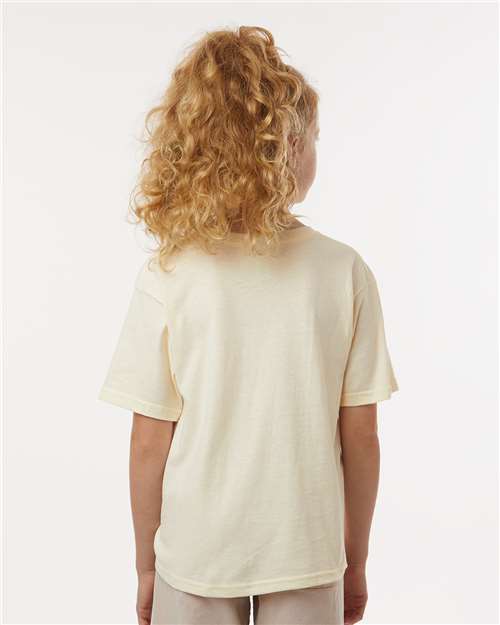 M&O Youth Gold Soft Touch T-Shirt - 4850 - 4850M Natural