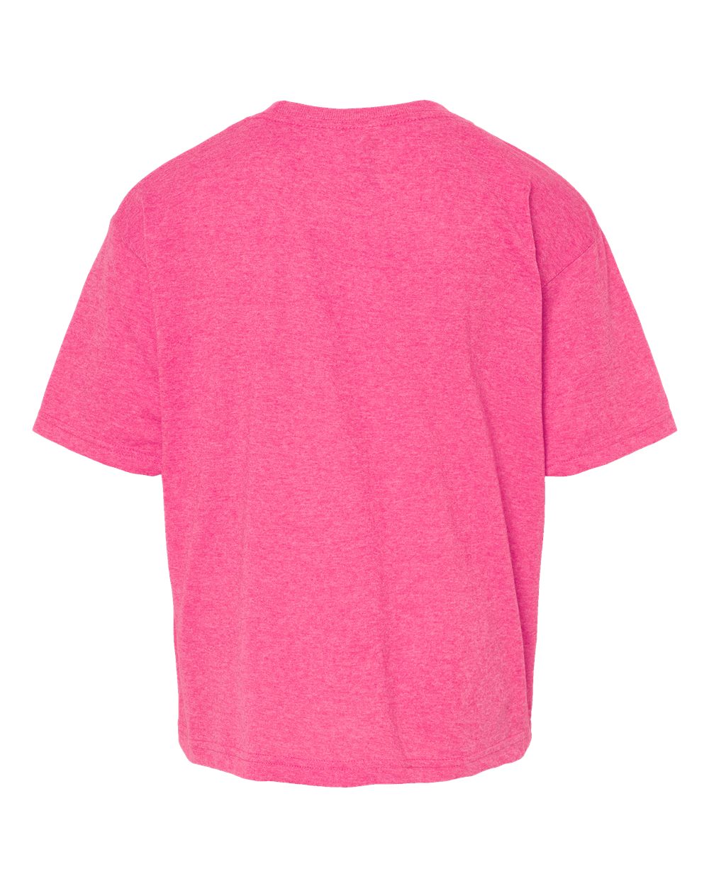 M&O Youth Gold Soft Touch T-Shirt - 4850 - 4850M Neon Pink