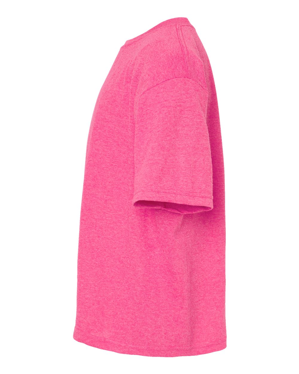 M&O Youth Gold Soft Touch T-Shirt - 4850 - 4850M Neon Pink