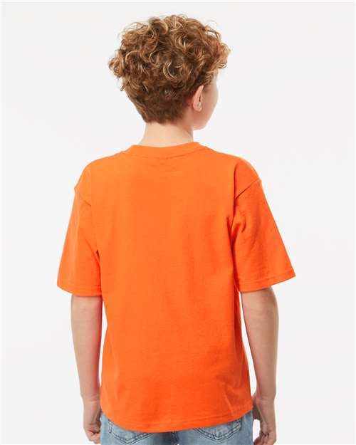 M&O Youth Gold Soft Touch T-Shirt - 4850 - 4850M Orange