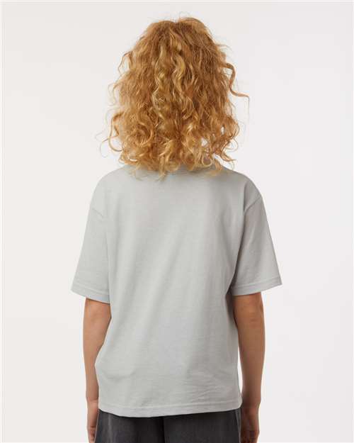 M&O Youth Gold Soft Touch T-Shirt - 4850 - 4850M Platinum