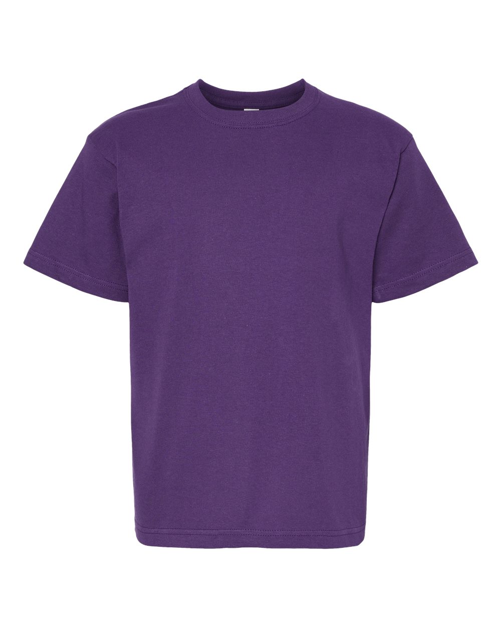 M&O Youth Gold Soft Touch T-Shirt - 4850 - 4850M Purple