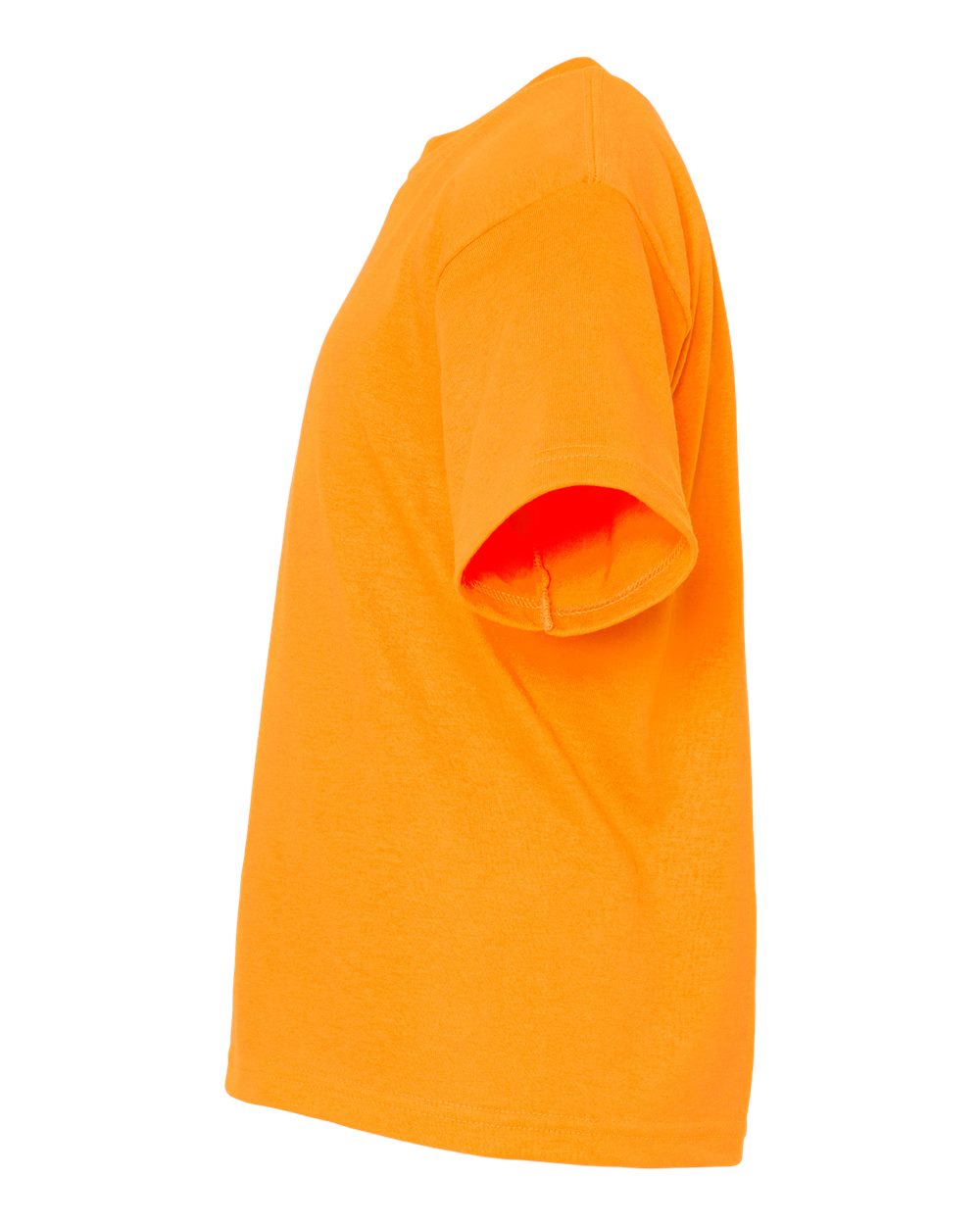 M&O Youth Gold Soft Touch T-Shirt - 4850 - 4850M Safety Orange
