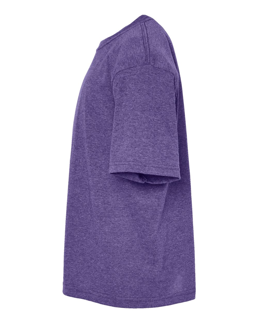 M&O Youth Gold Soft Touch T-Shirt - 4850 - 4850M Heather Purple