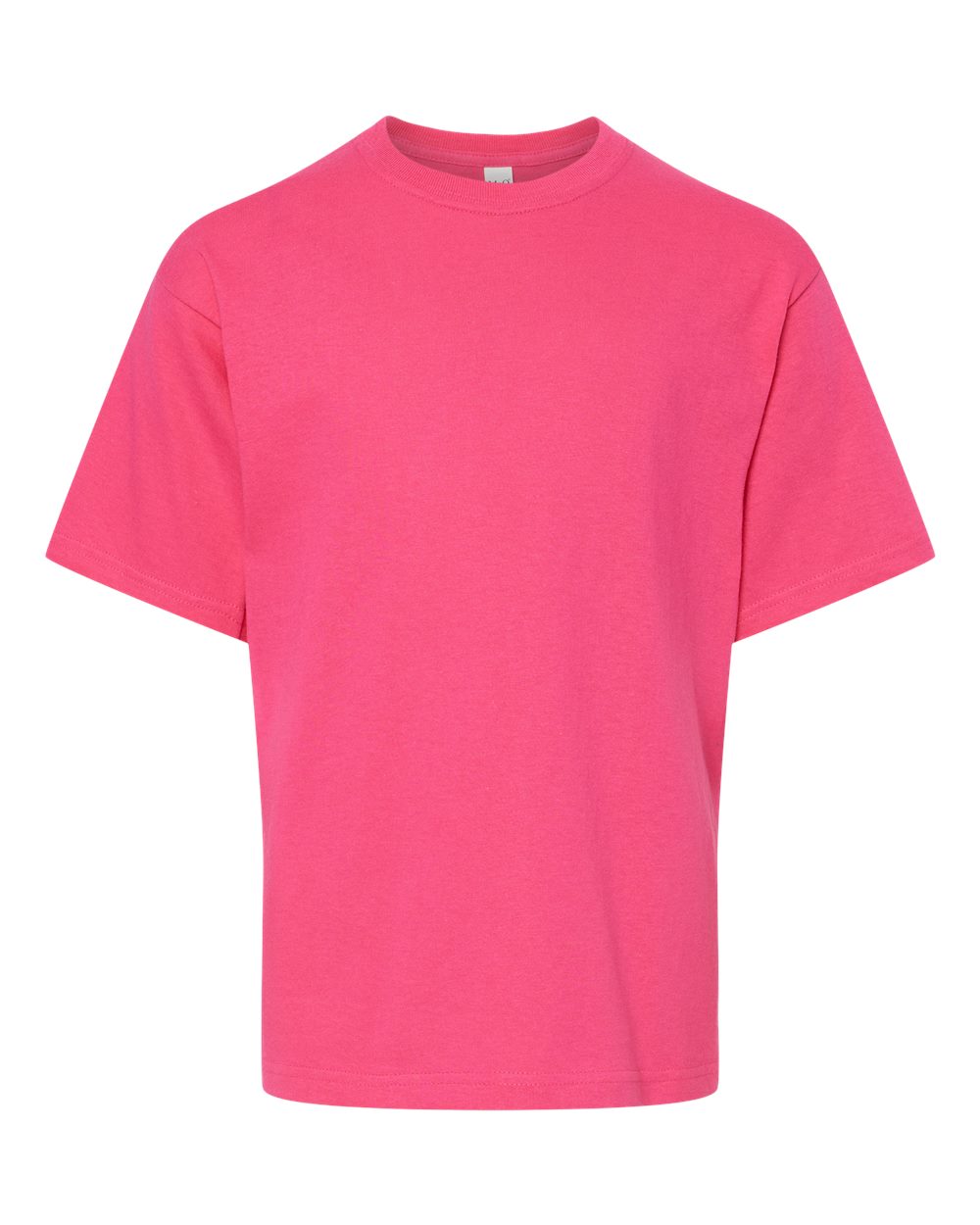 M&O Youth Gold Soft Touch T-Shirt - 4850 - 4850M Heliconia