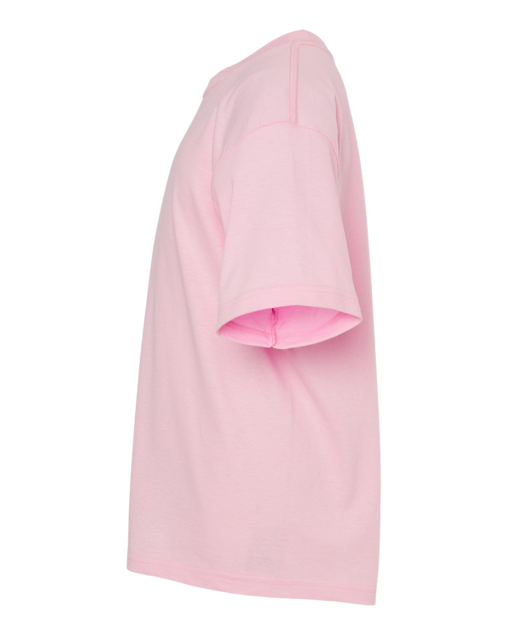 M&O Youth Gold Soft Touch T-Shirt - 4850 - 4850M Light Pink