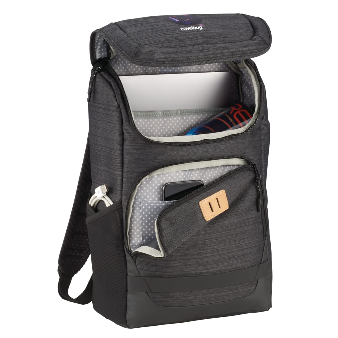 NBN Mayfair 15" Computer Backpack - 3850-20 Gray
