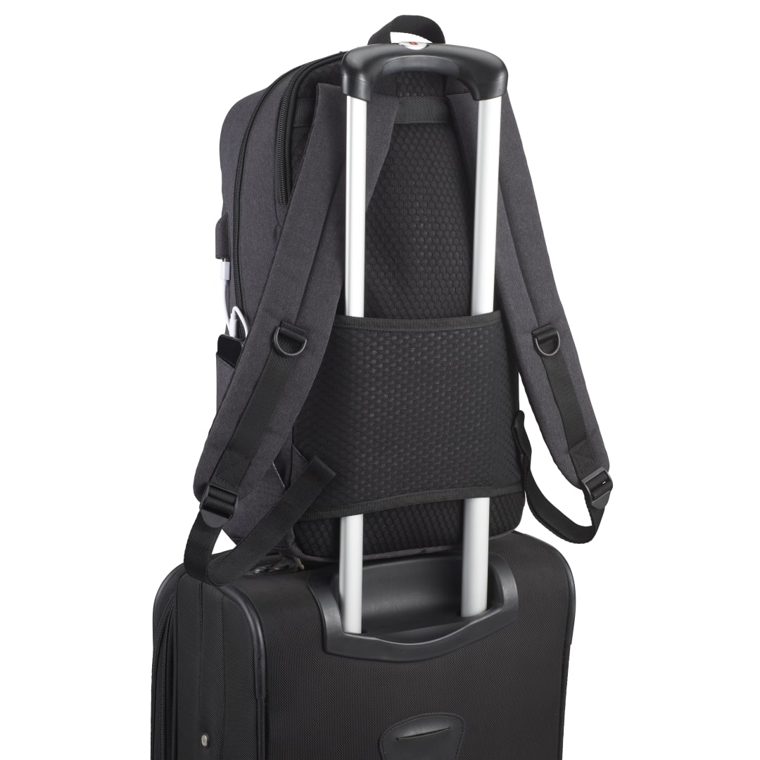 NBN Linden 15" Computer Backpack - 3850-21 Gray