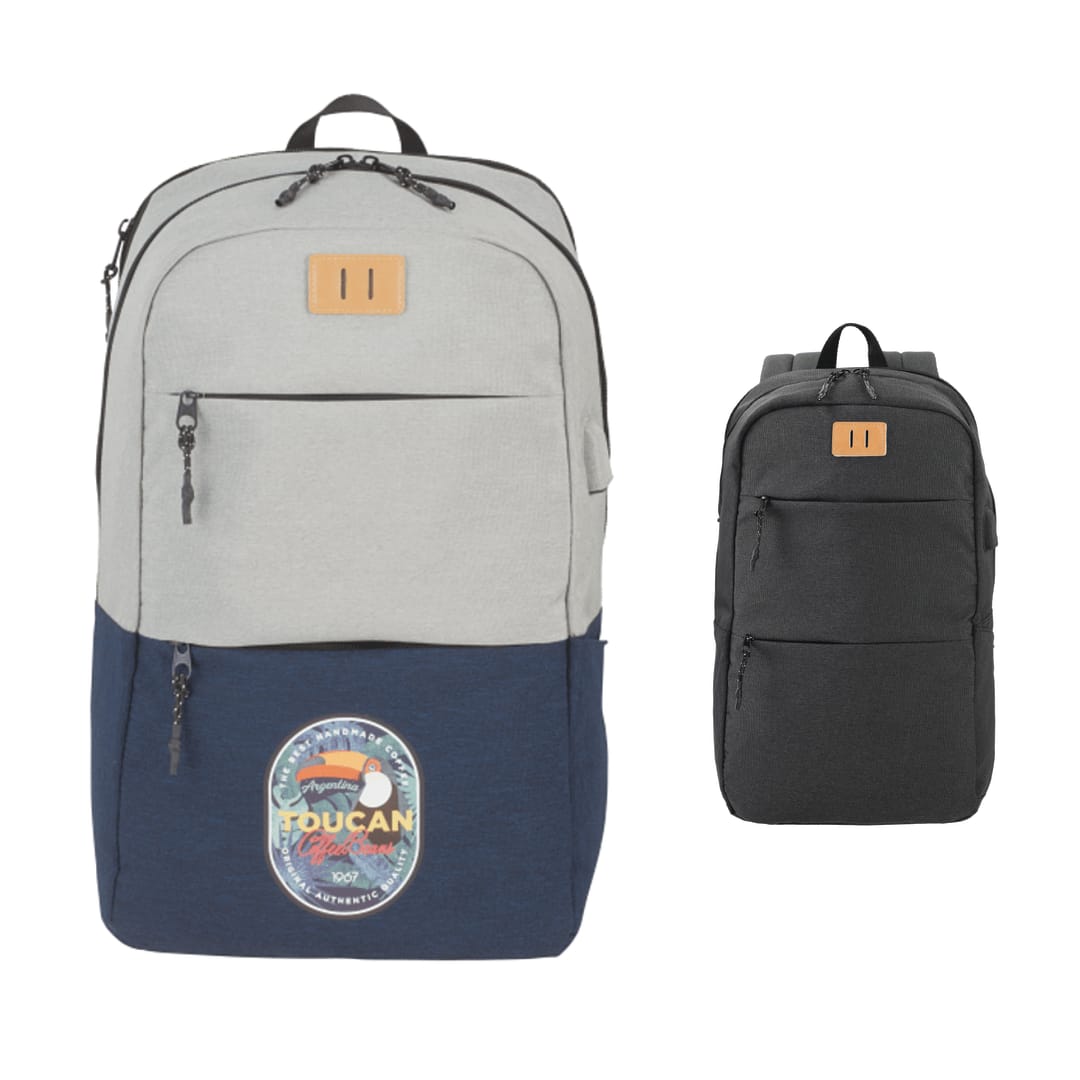 NBN Linden 15" Computer Backpack - 3850-21 Blue