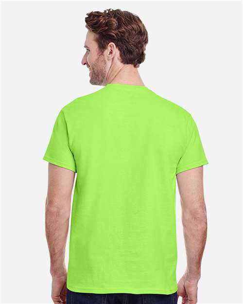 Gildan Unisex Heavy Cotton™ T-Shirt - 5000 Neon Green